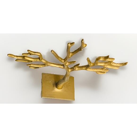 Fashion Gold Jewelry Tree Stand Storage Organizer - Picture 3 of 4